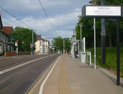 Lebanon Road Tram Station, London